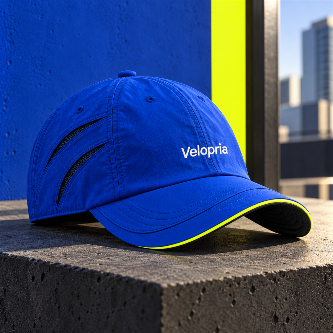 Velopria Core Cobalt Curve Cap - secondary product view