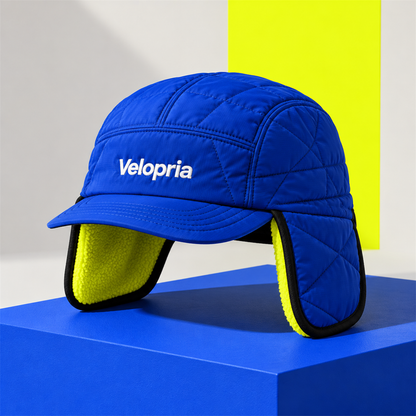 Velopria Cobalt Shield Earflap Cap - main product view