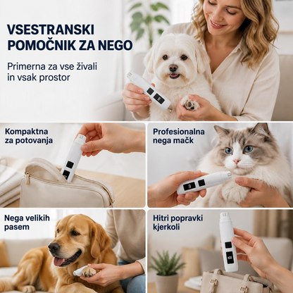 Електрическа пила за нокти с LED дисплей