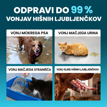 OzoFreshen – препарат за премахване на миризми от домашни любимци